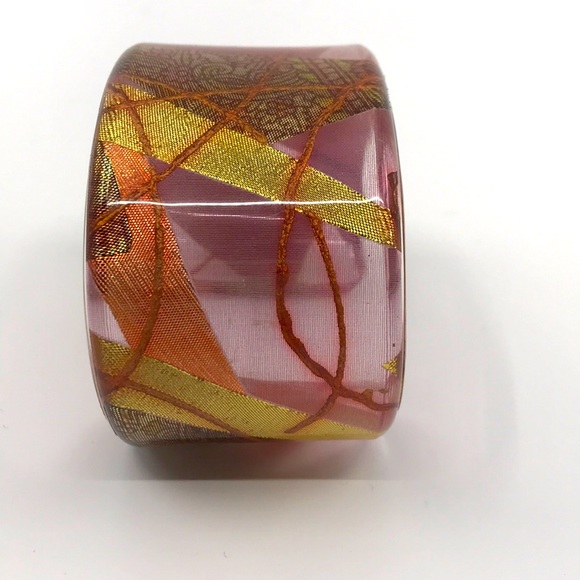 Copper Resin Cuff - Picture 3 of 8